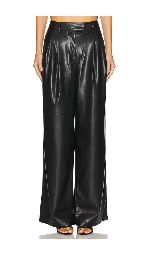 camila coelho diem trousers in black. - size s (also in xl)