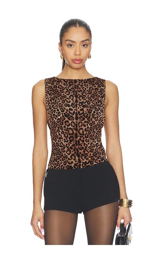 camila coelho evita bodysuit in multi. - size l (also in xxs, xs, s, m, xl)