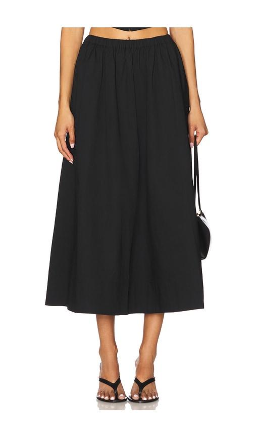 camila coelho gurina skirt in black. - size s (also in xl)