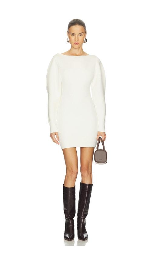 camila coelho jacqelin mini dress in ivory. - size m (also in s, xl)