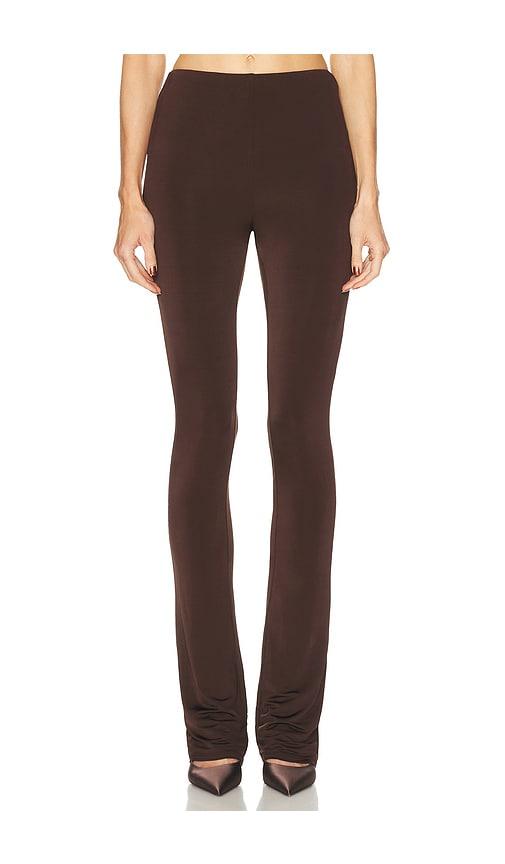 camila coelho ocina pant in brown. - size l (also in xs, xxs, s, m, xl)