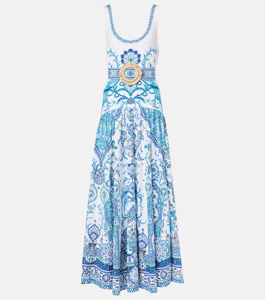 camilla isnik lullaby cotton jersey maxi dress