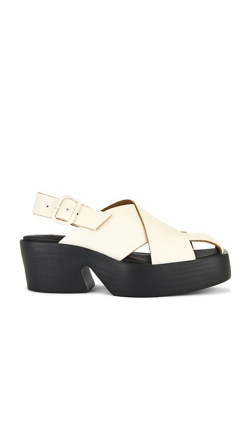 camper billie sandal in white. - size 37 (also in 38, 39, 40)