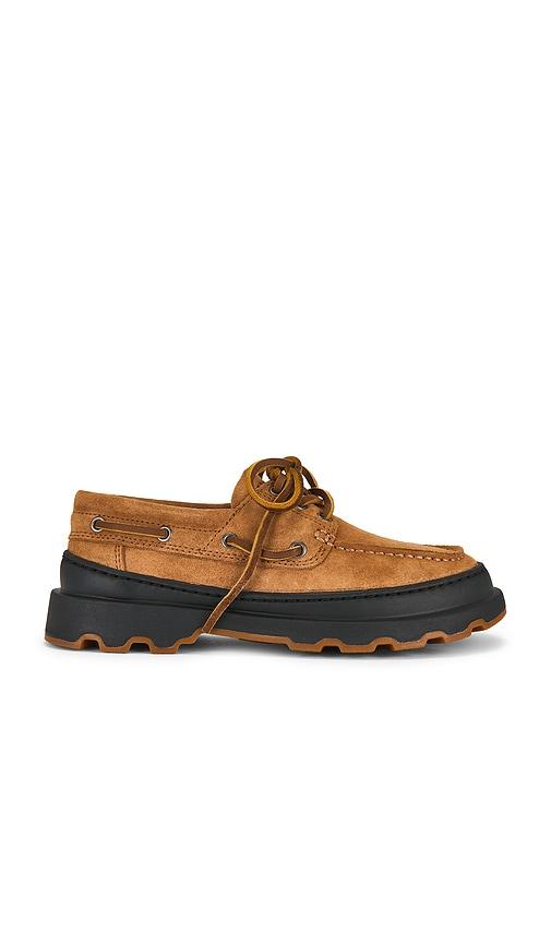camper brutus+ loafer in tan. - size 38 (also in 40)