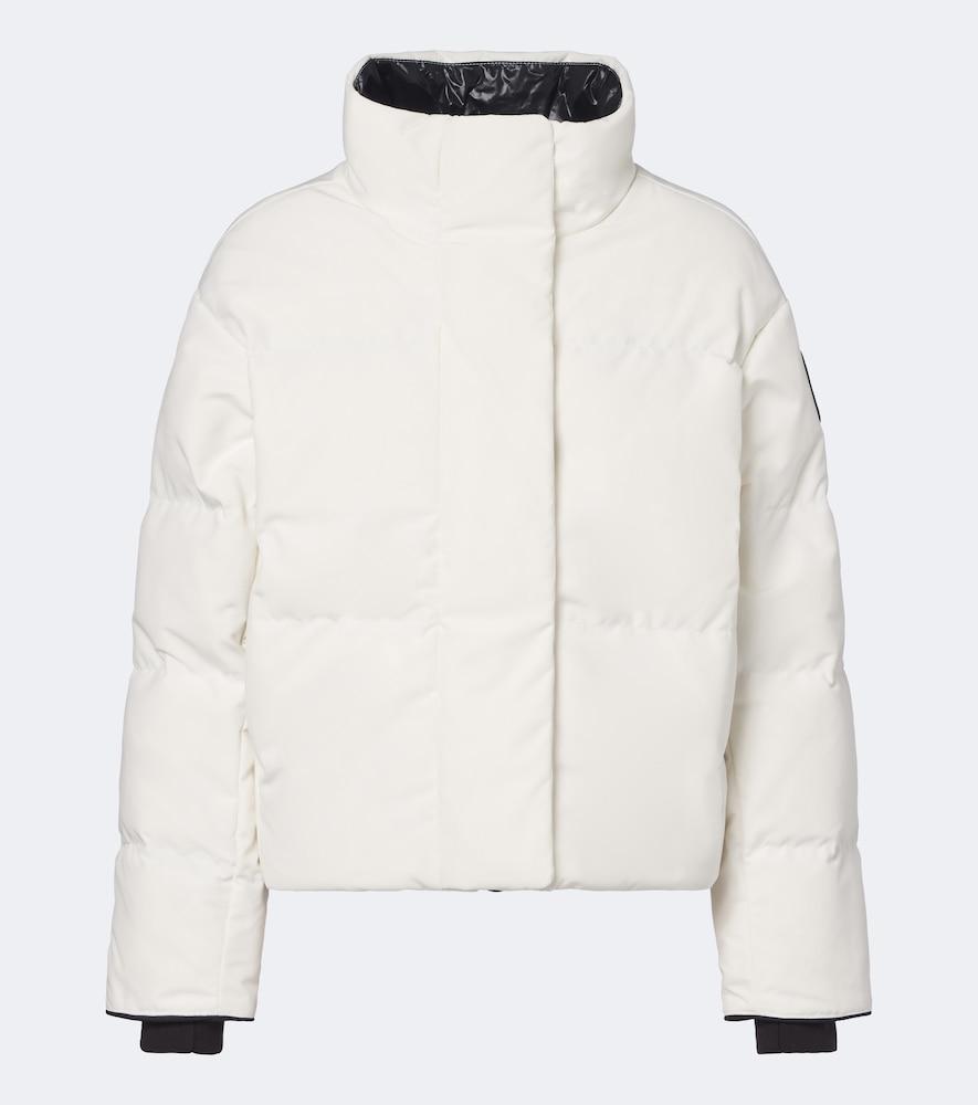 canada goose grandview cropped down jacket