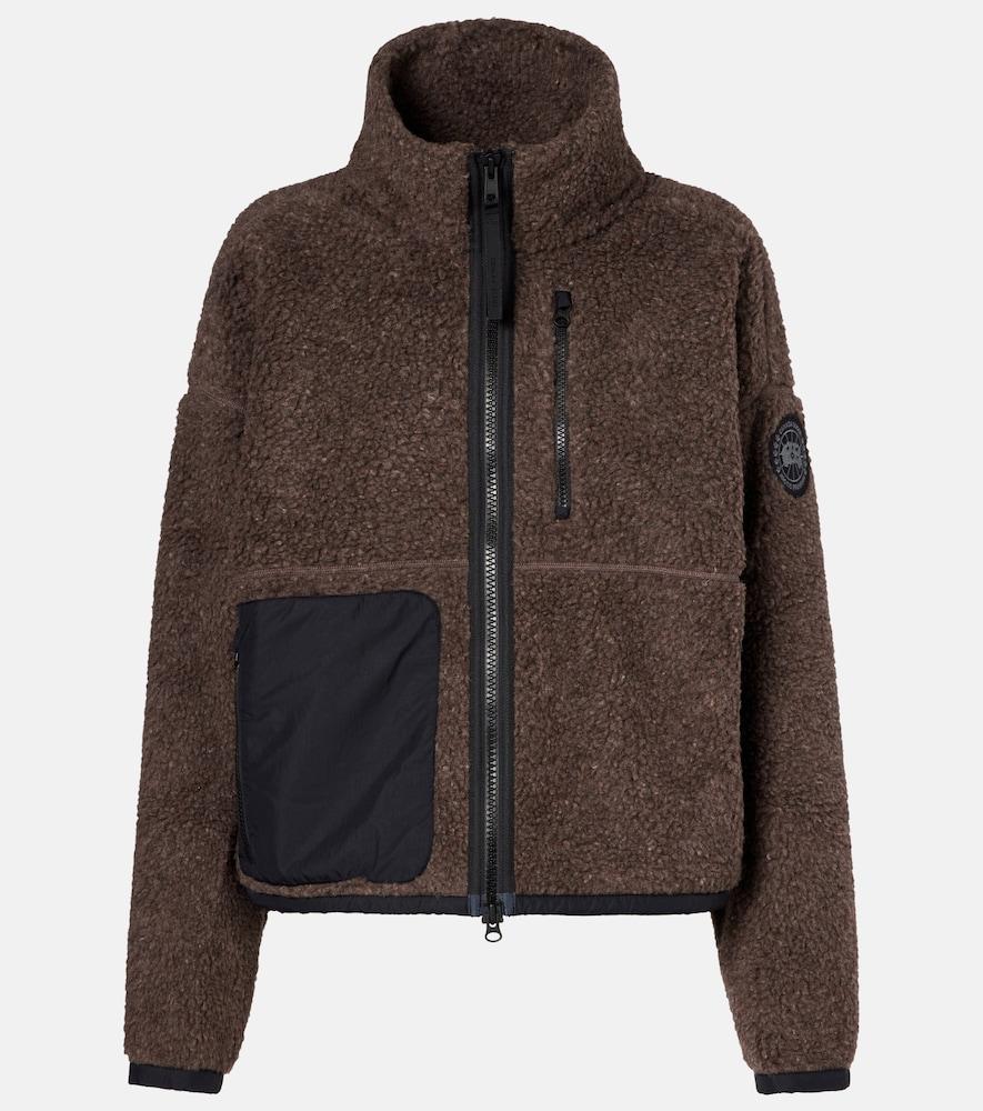 canada goose simcoe wool-blend jacket