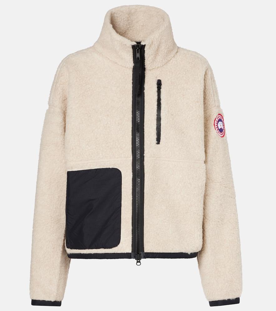 canada goose simcoe wool-blend jacket