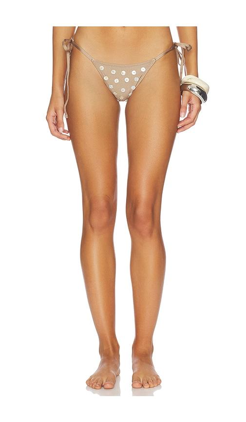 capittana eve buttons bottom in brown. - size l (also in s, m, xl)