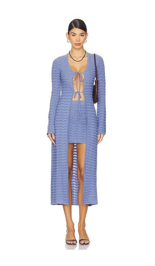capittana mey top in blue. - size m-l (also in xs-s)