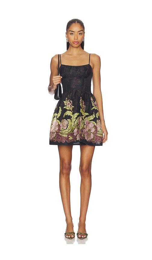 cara cara alba mini dress in black. - size 10 (also in 2)