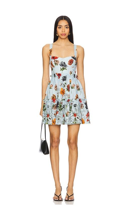 cara cara audrey dress in baby blue. - size 12 (also in 6, 8)