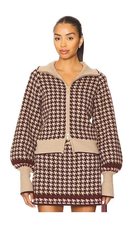 cara cara lyss jacket in taupe. - size s (also in xl, xs)