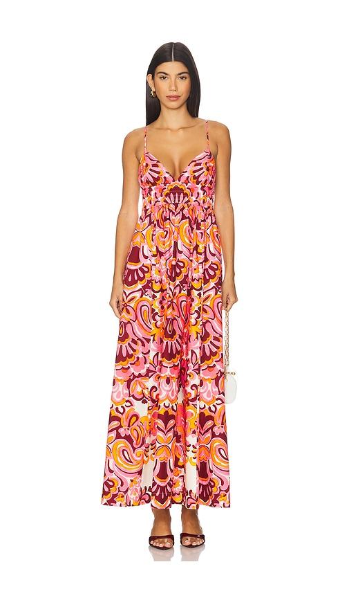 cara cara rue dress in pink. - size s (also in xl)