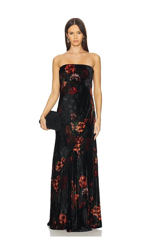 cara cara sierra dress in black. - size 0 (also in 00)
