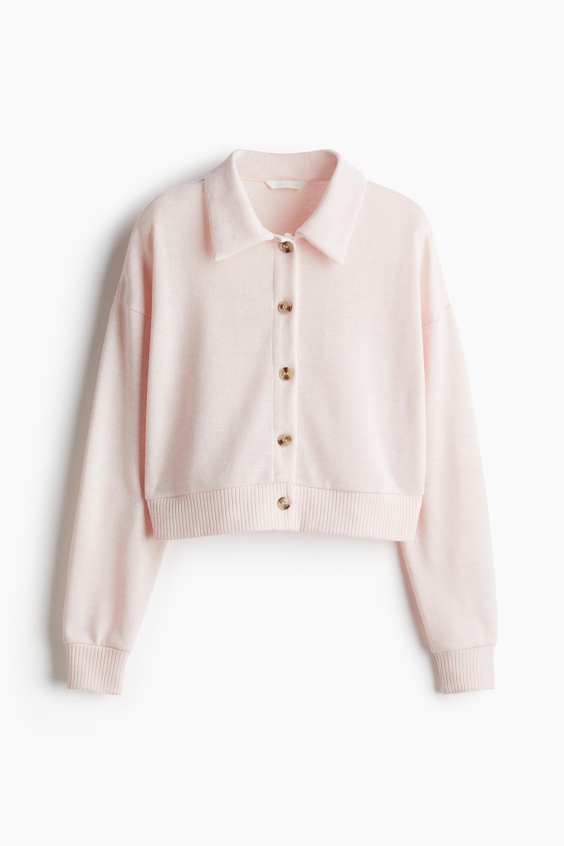 cardigan with collar