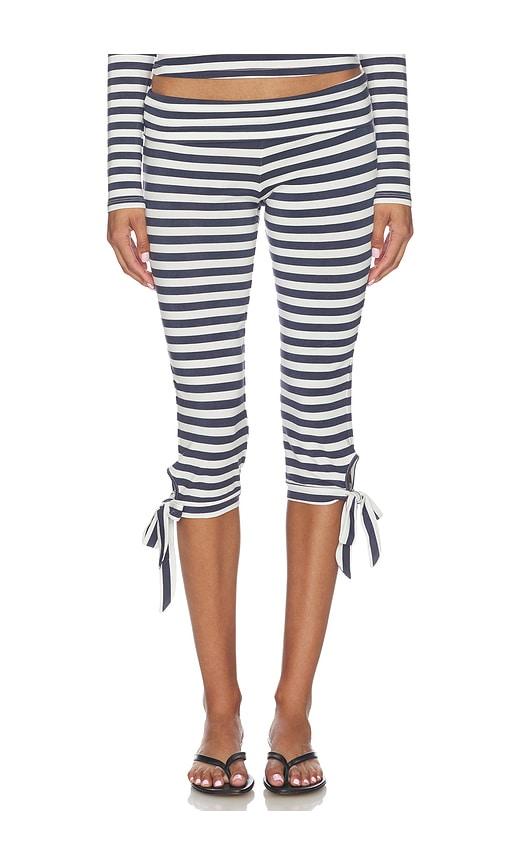 caroline constas bailey capri pants in navy. - size l (also in s, m, xl)