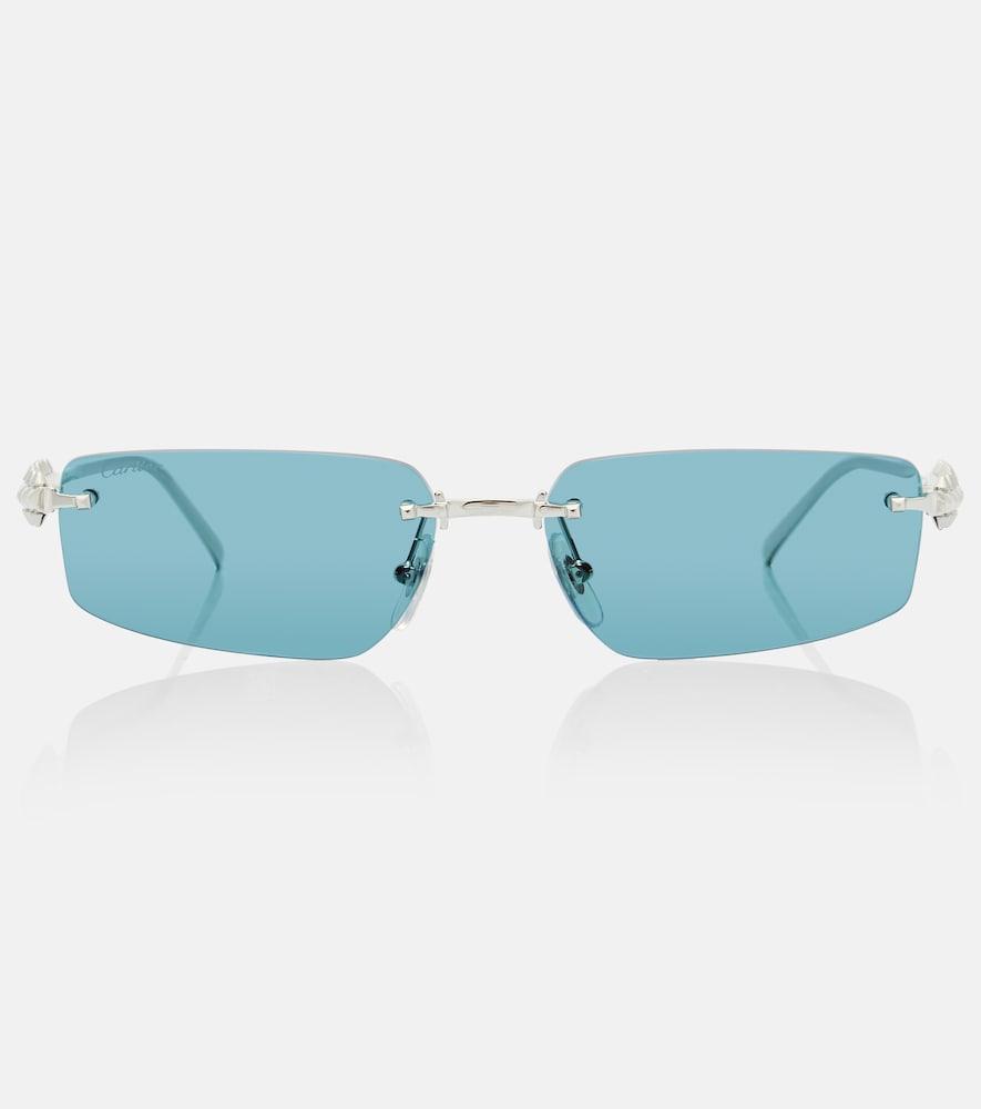 cartier eyewear collection clash de cartier rectangular sunglasses