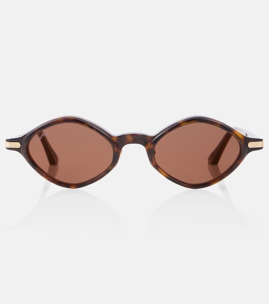 cartier eyewear collection première de cartier oval sunglasses