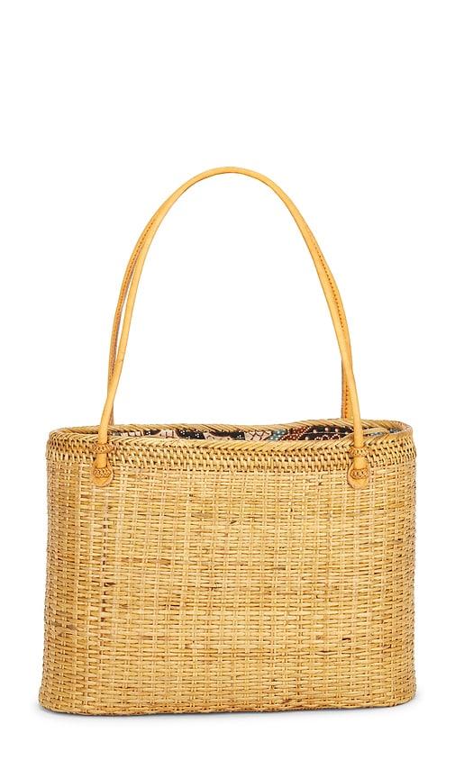 casa clara halima purse in neutral.
