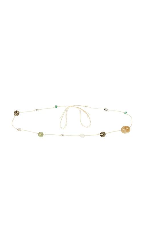 casa clara playa mar belt in ivory.