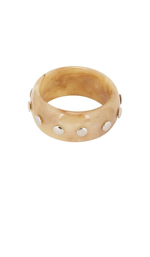 casa clara sable bangle in neutral.