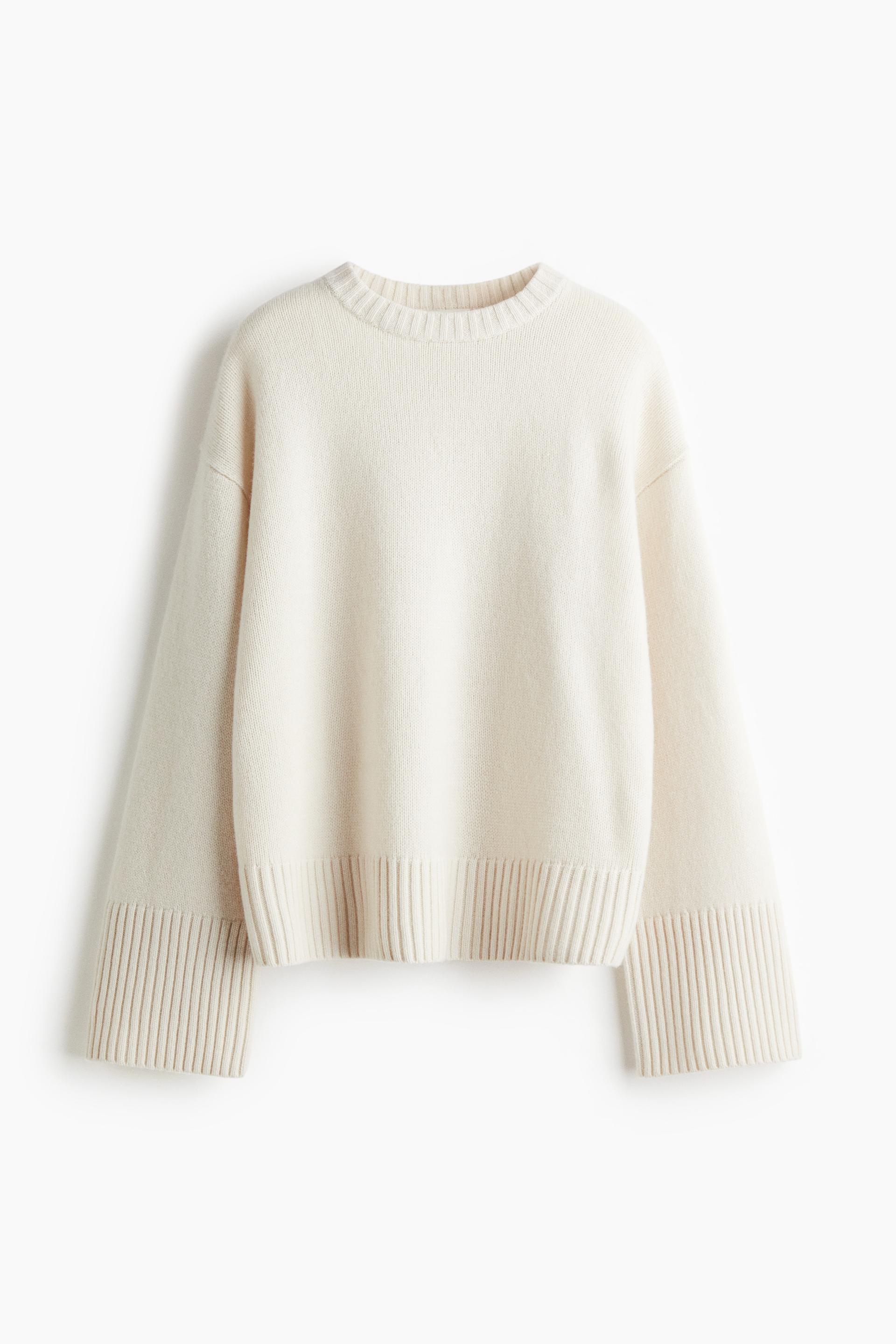 cashmere-blend sweater