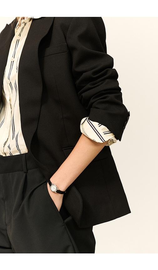 cendre isobel watch in black.