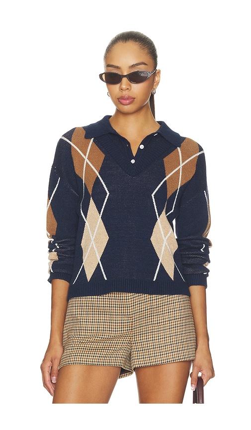 central park west astrid argyle twofer in multi. - size xl (also in xs)