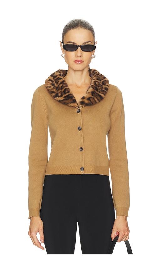 central park west gia sweater in brown. - size l (also in xs, s, m, xl)