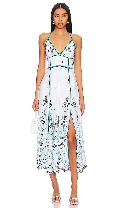 charo ruiz ibiza jodie dress in white. - size l (also in xl)