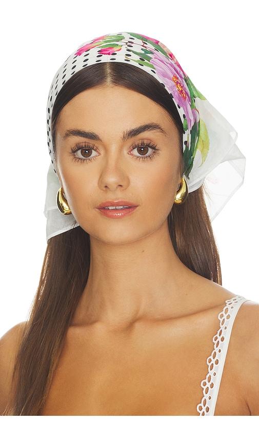 charo ruiz ibiza macarena foulard in white.