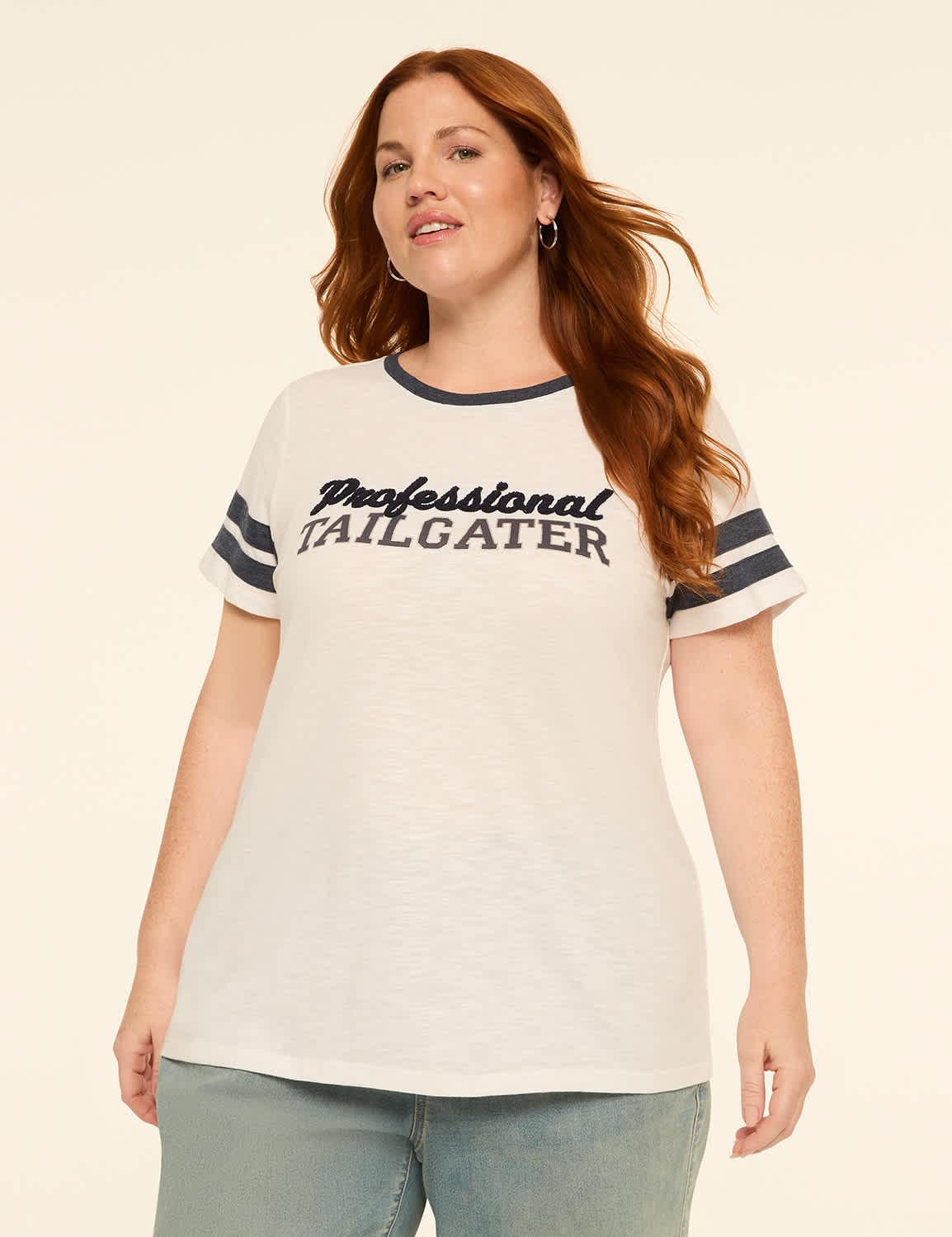 chenille professional tailgater graphic tee