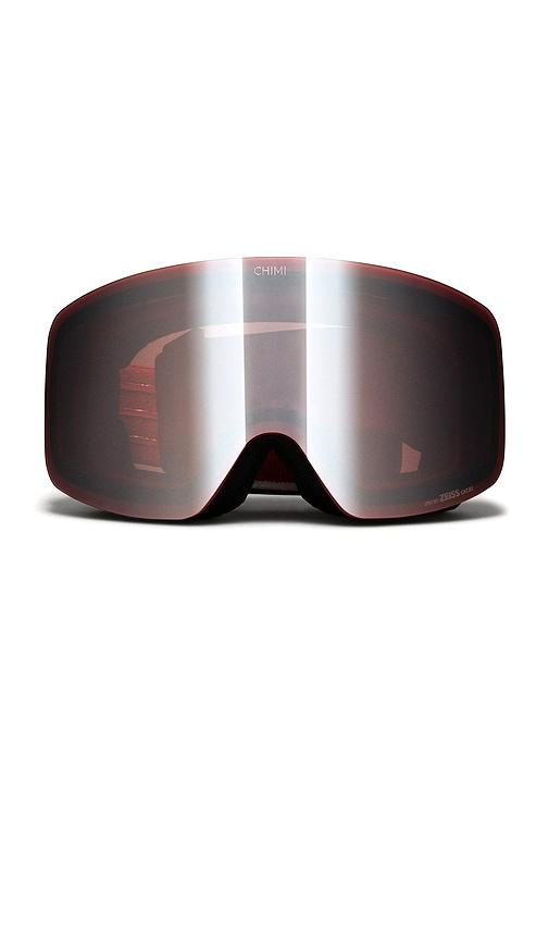 chimi 01 cime ski goggles in red.