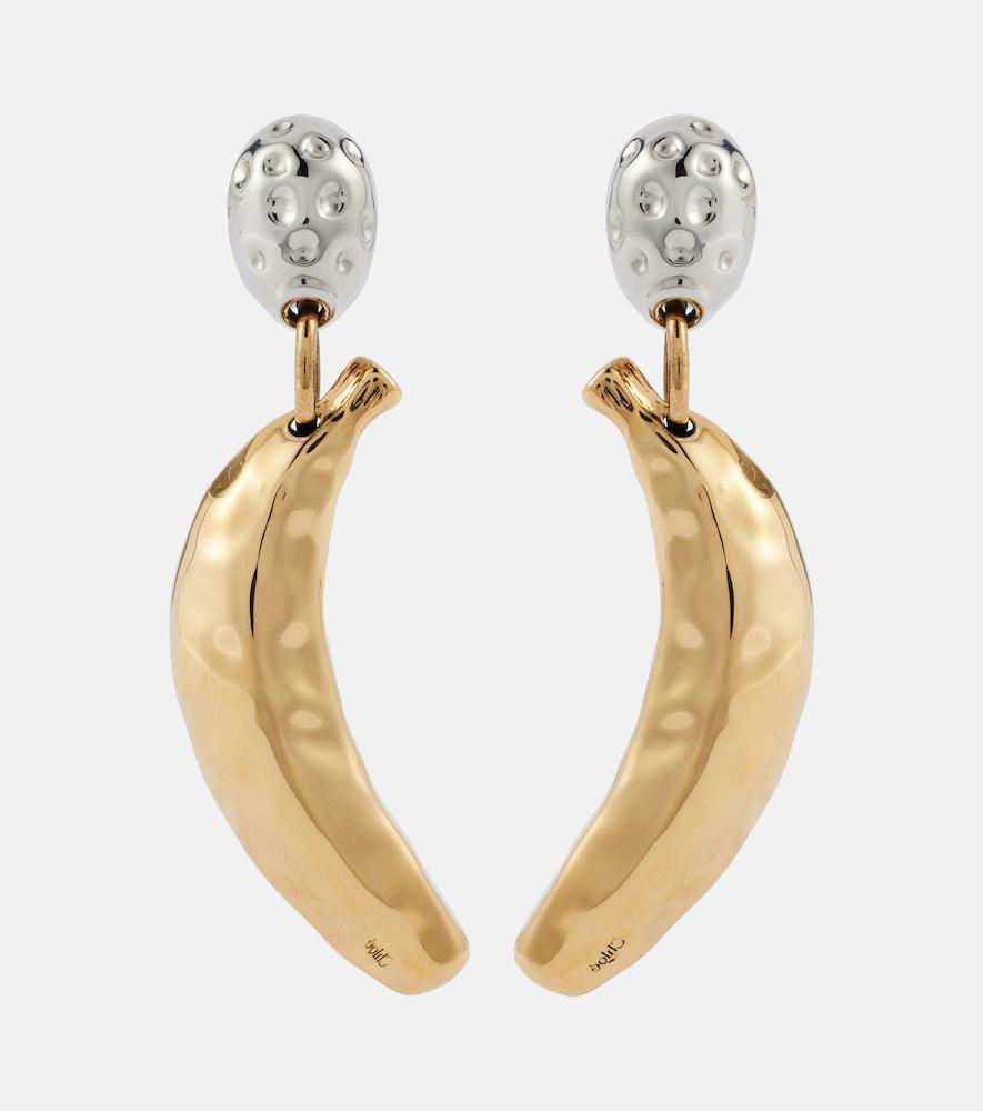 chloé bananas drop earrings