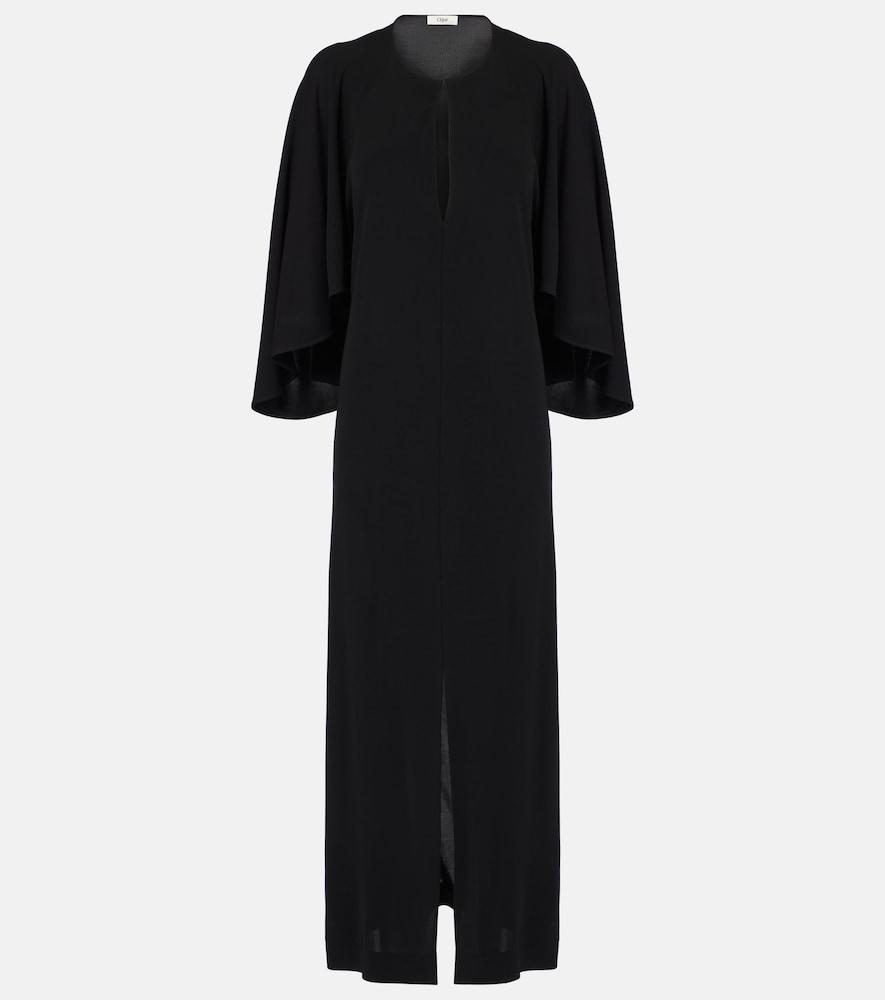 chloé caped gown