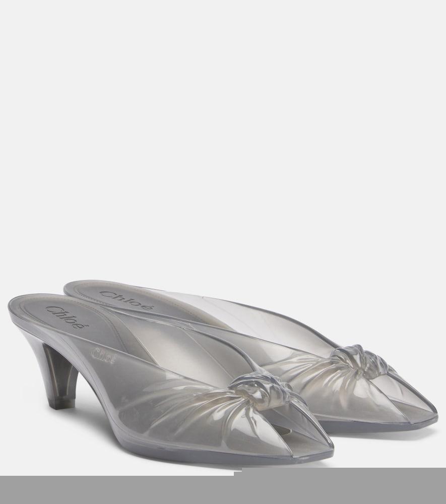 chloé chloé jelly mules