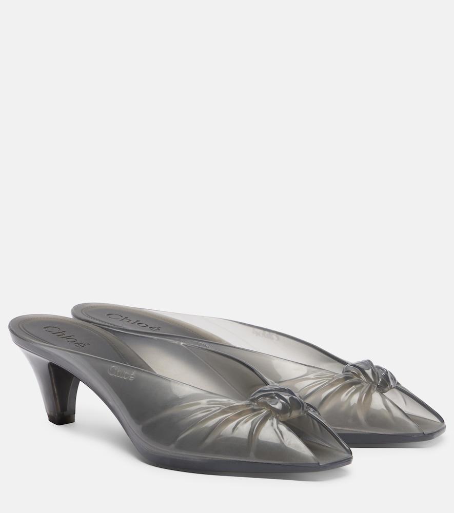 chloé chloé jelly mules