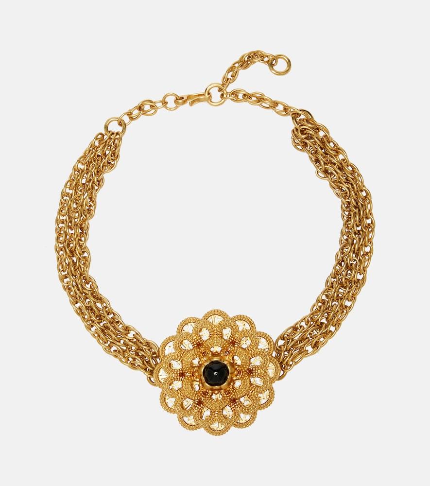 chloé embellished necklace