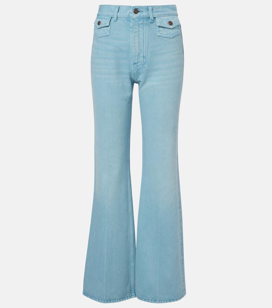 chloé flared jeans
