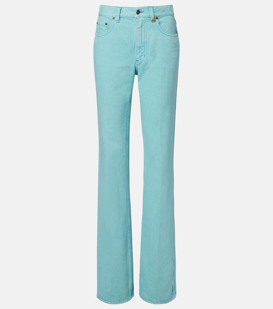 chloé high-rise straight jeans