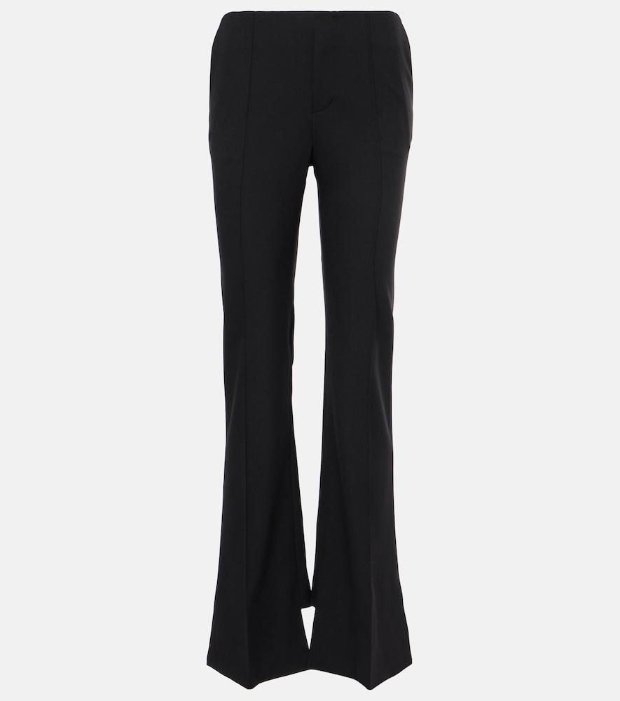 chloé high-rise wide-leg pants