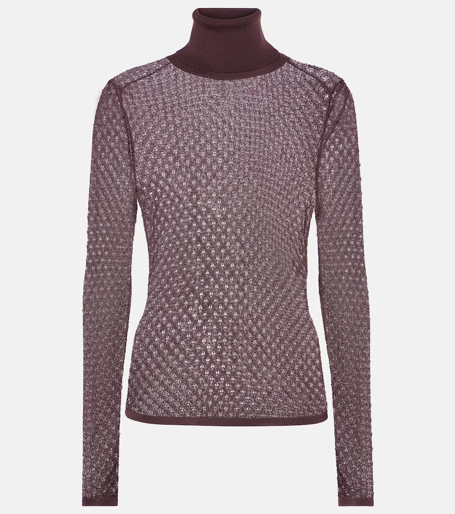 chloé lace top