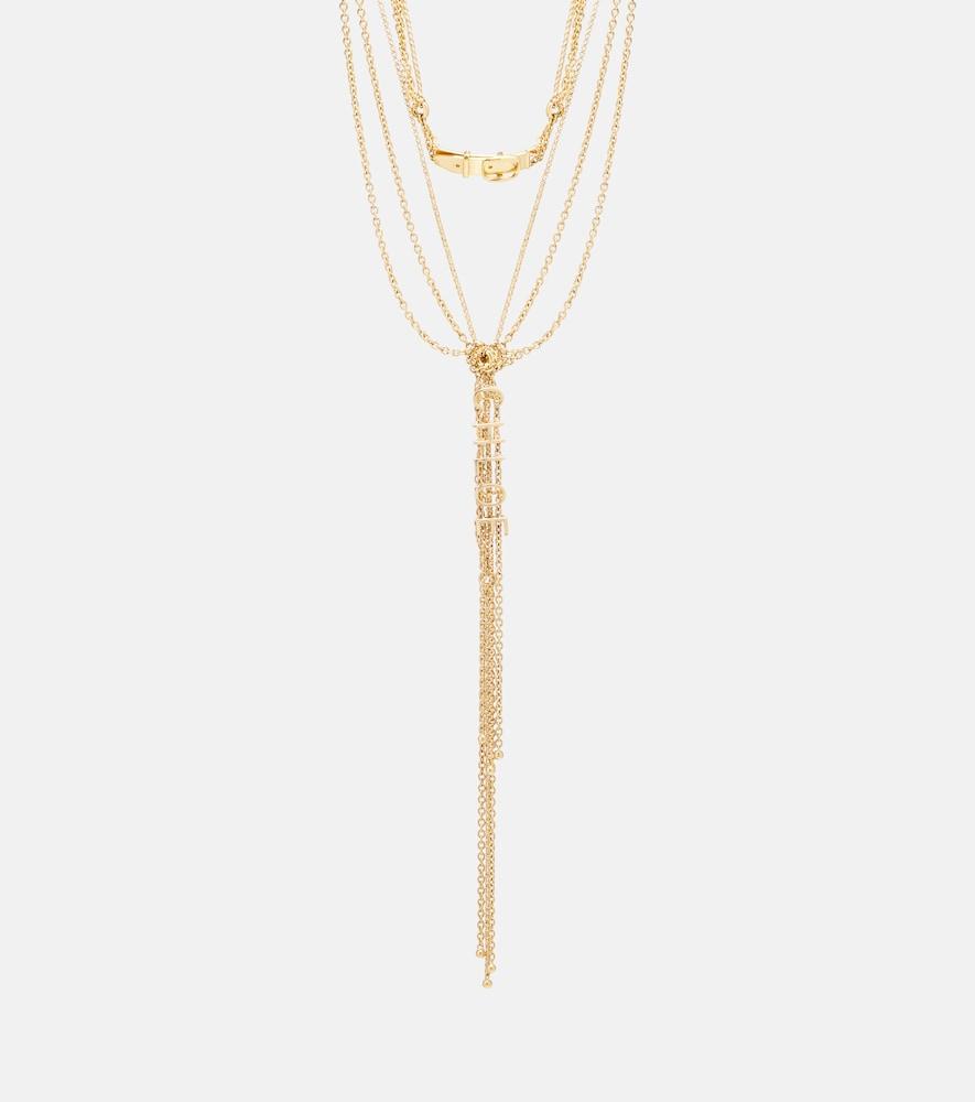 chloé laiton chain necklace