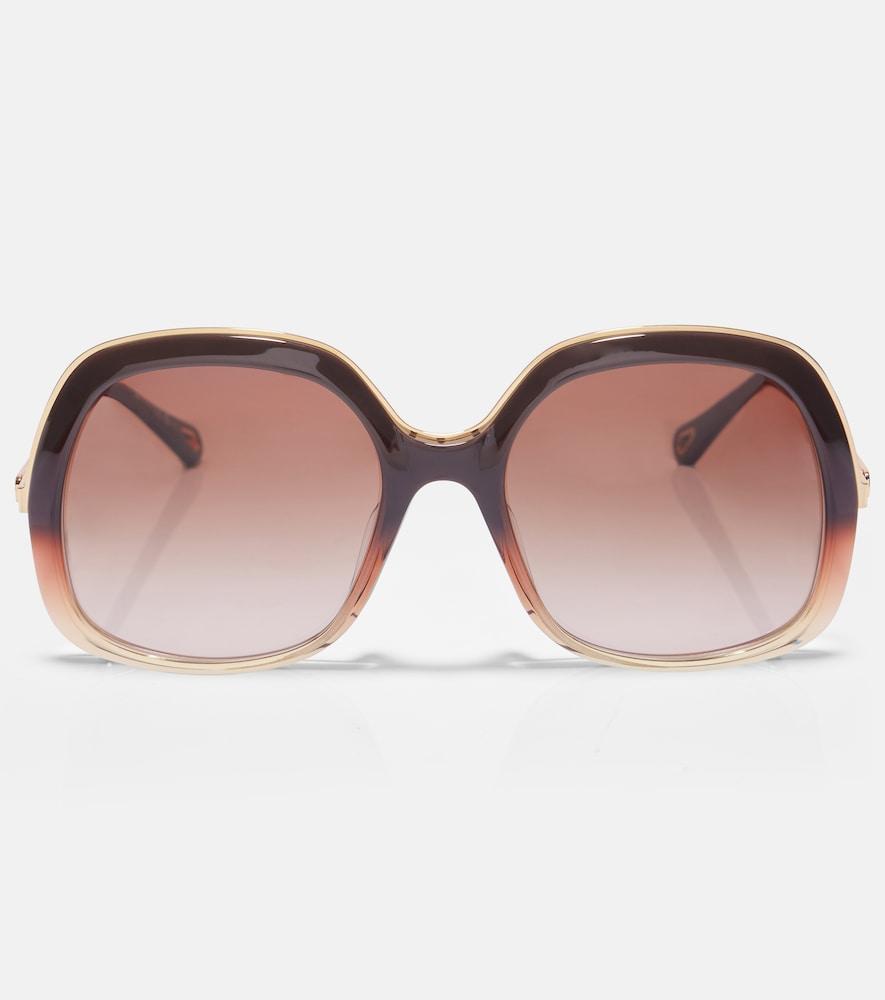 chloé leia square sunglasses