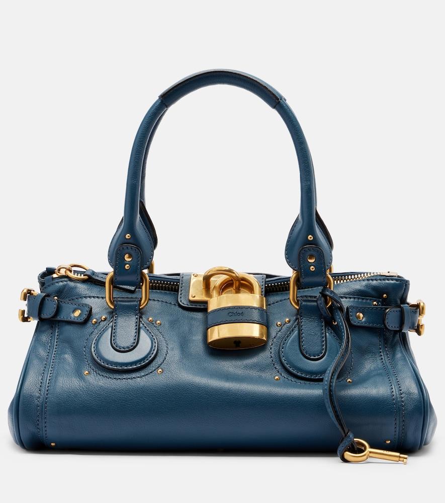 chloé paddington leather shoulder bag