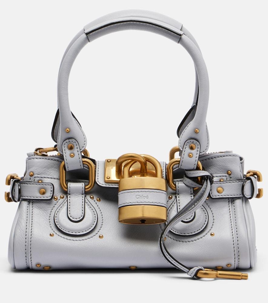 chloé paddington small leather shoulder bag