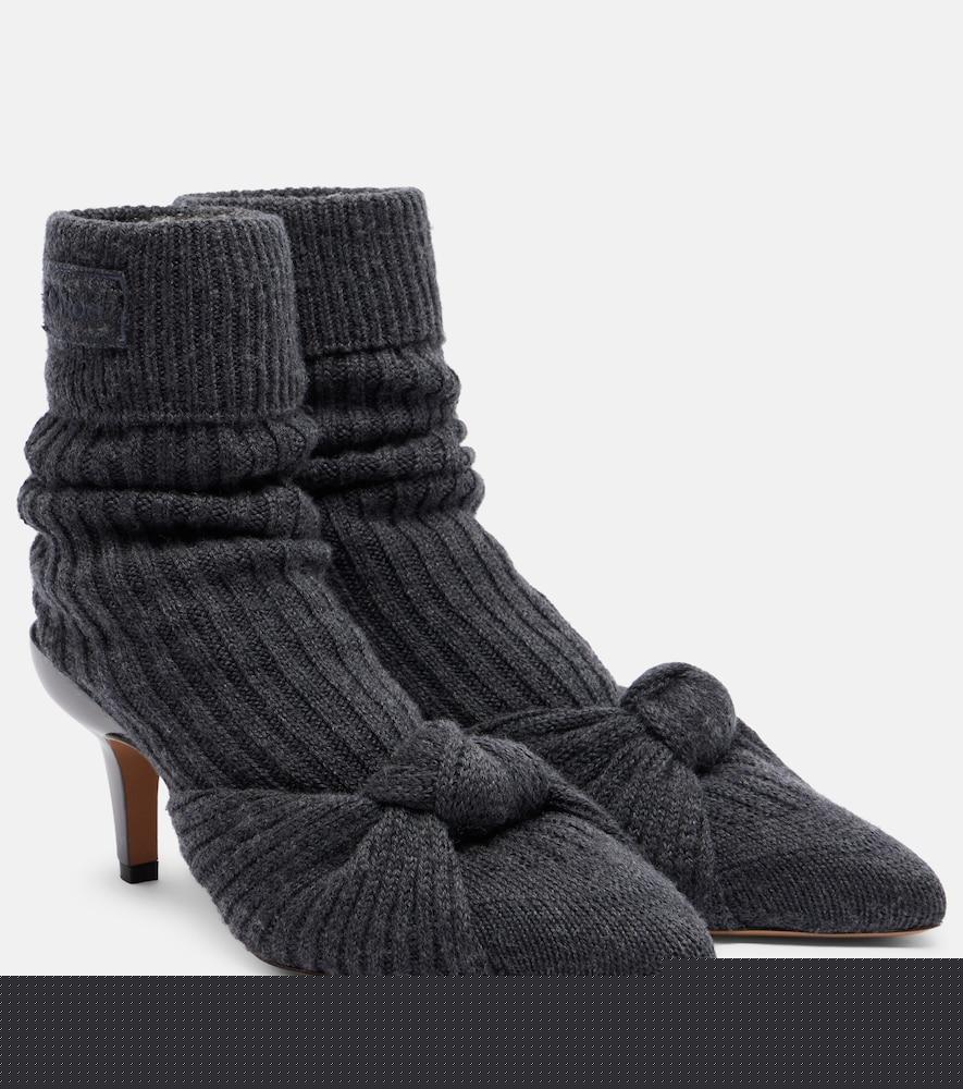 chloé ribbed-knit sock boots