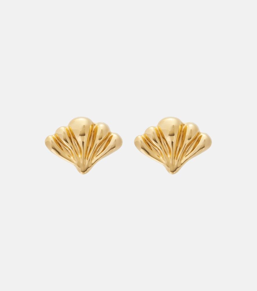 chloé shell earrings