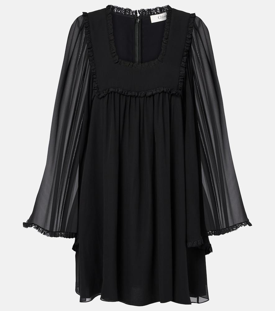 chloé silk minidress