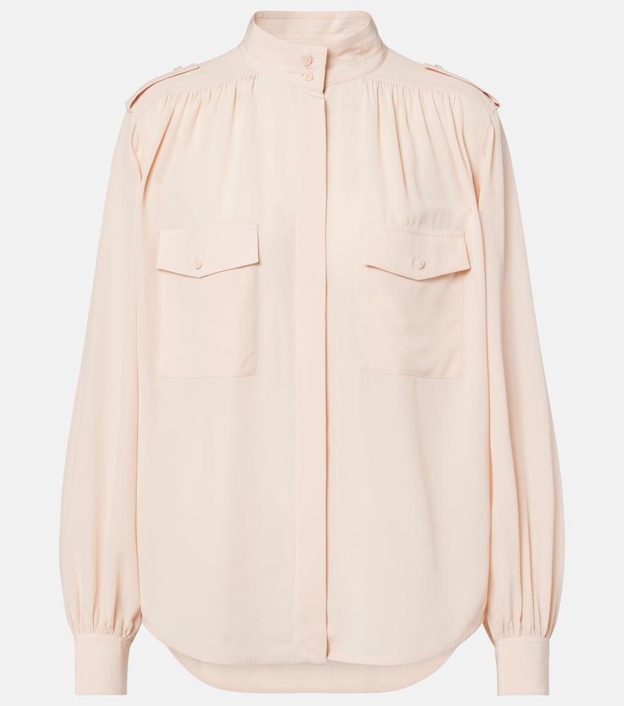 chloé silk shirt